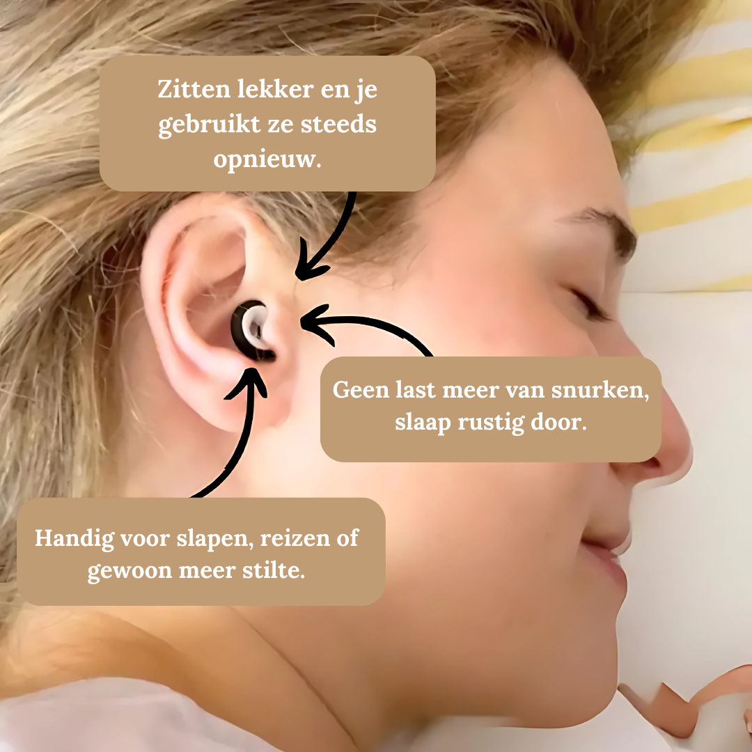 Snoozehub ™ | Geluiddempende oordopjes Snoozehub ™ | Geluiddempende oordopjesSlaap zonder storende geluiden – Geluiddempende oordopjes van SnoozeHub Word jij elke nacht wakker van het gesnurk van je partner? Met de geluiddempende oordopjes van SnoozeHub g